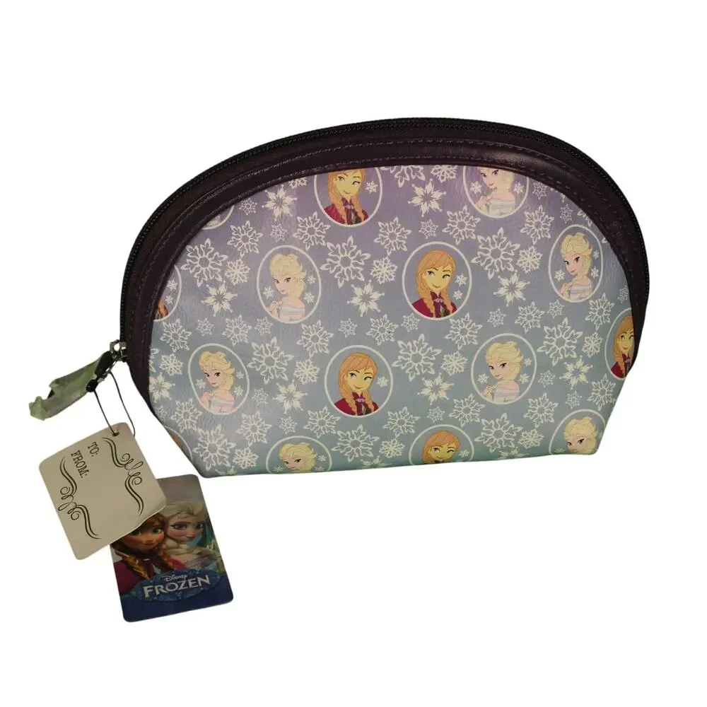 Loungefly Frozen Heart Logo Makeup Bag 2014 NWT VHTF